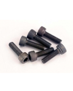 Traxxas 2587 Screws, 3x10mm cap-head machine (6) (no washer)