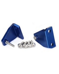 Traxxas 5731X Blue Aluminum Trim Tab Adjusters (2)