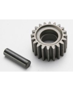 Traxxas 3996X Idler gear, 20-tooth/ idler gear shaft