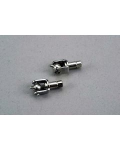 Traxxas 4255 Output yokes/shafts, diff. (2) (Nitro 4-Tec)