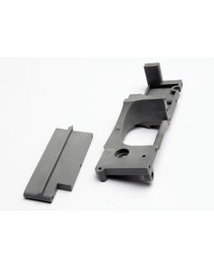 Traxxas 4825A Stiffners, chassis (l & r) (grey) (Nitro 4-Tec)