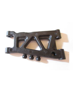 Xray 303163 Composite Rear Susp. Arm 1-Hole - Hard - V2