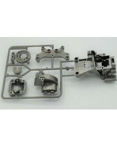 Tamiya 0005598 B parts - Motor mount,Diff Case, Bulk Head Grey