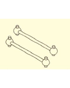 Smartech 11263 Universal Joint Shaft 48mm 2pcs