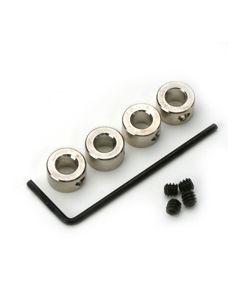 Du-Bro 141 Dura-Collars 3/16" or 4.763mm ( 4pcs ) w/ allen wrench