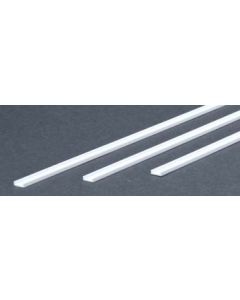 Evergreen 267 Strip Styrene Channel 1/4" (.250) /6.3mm/3pcs