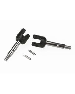Traxxas 2753X  Stub axles, rear (2) (Nitro Rustler)