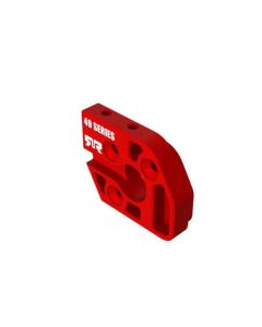 Arrma ARA320603 Aluminum Motor Plate 49 Series, Red, Kraton 8S EXB