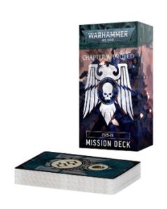 Games Workshop 40-65 Chapter Approved 2025-26: Mission Deck (60050199059)