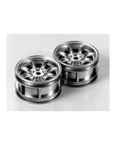 Tamiya 50676 Mini Cooper Chrome Wheel 2pcs 1/10