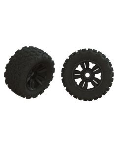 Arrma 550061 DBOOTS COPPERHEAD2 SMALL BLOCK MT TIRE SET GLUED (2pcs) 24mm 1/5