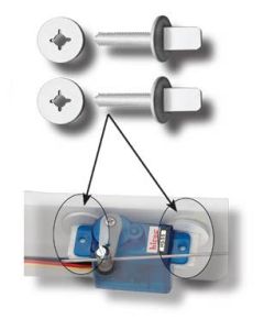 Du-Bro 924 Micro Servo Mount (2 sets/pkg)