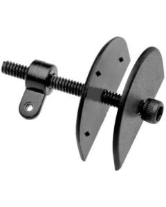 Du-Bro 935 Micro adjustable control Horn black 2pcs