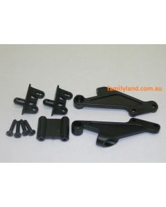 Acme 30719 Rear Wing Support (L/R)/Rear Wing Holder (1/16 BL)