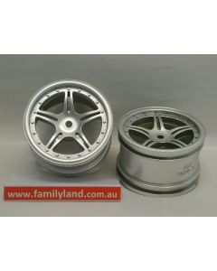 ARP 9850CR 1.9" 5-Spoke Wheel/Chrome 32mm (2pcs) 1:10