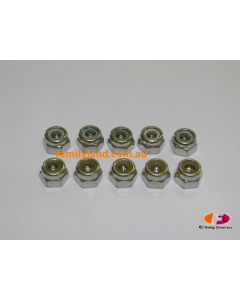 Acme 30083 Nylon Nut M3 (10pcs)