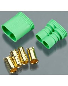 Castle Creations 011005300 CC POLARIZED BULLET CONNECTOR SET, 6.5mm (1 Male, 1 Female)