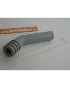 Du-Bro 697 Exhaust Deflector (1) 1:8 (.35-.90 Engine) (5.5-15cc)
