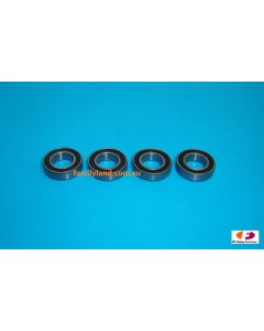 G force 0500-027 Ball Bearing (ABEC3) Rubber Shield 15x28x7/4pcs