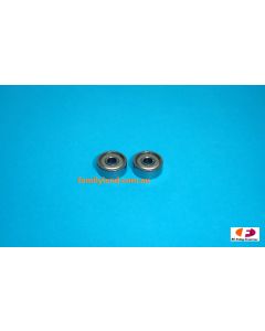 G force 0550-020 Ball Bearing (ABEC3) Metal Shield 4x13x5 (2pcs