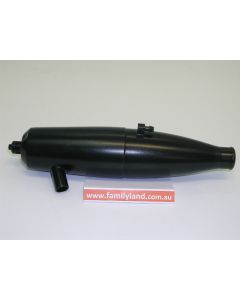 Great Vigor MV3769BA1  DUAL-CHAMBER TUNED PIPE-BLACK (Compatible MV3761BA)