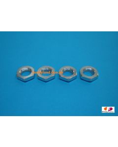Great Vigor SEM106S Wheel Nut w/Nylon silver Color 17mm (4)