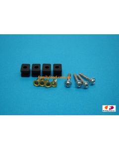 Hitec 56336 STD Servo Mounting Hardware