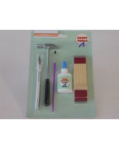 Artesania Latina 27003 Hobby Tools (white Glue,alu Hummer..)