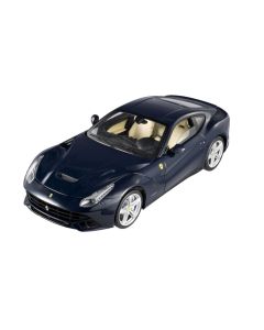 Hot Wheels Elite HX5476 Ferrari F12 Berlinetta Supercar - Blue 1/18