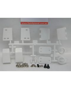 Kyosho 94301 Flap/Trim Tab Set (Blue Streak 500/Twinstorm 800)