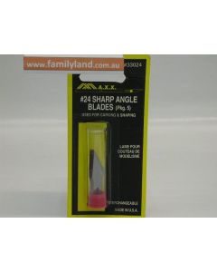 Maxx 33024 Sharp Angle Blades #24 (5pcs)