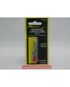 Maxx 33028 #28 Reserve Curved Blades 5pcs