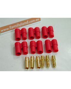 Muchmore MMJ-HCB Hyper banana Connectors 3 sets