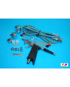 NHDU 68BK Air brush gravity feed 13cc,5cc,2cc with 1.8m hose