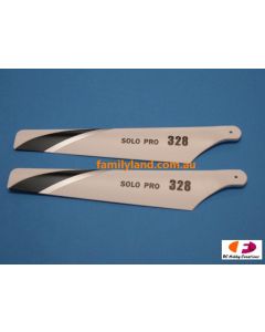 Nine Eagles 402328003A Main Rotor Blades White (Solo Pro 328)