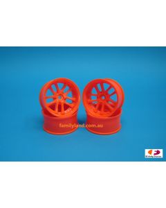 SPEEDLINE SL186O7 10-Spoke Wheel Offset 6 (4pcs/ Orange)1/10