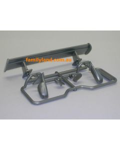 Tamiya 9005798 H parts- Spoiler & Mirrors (Nismo GT-R R34 /TT01)