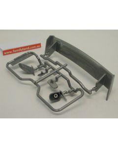 Tamiya 9005814 Wing H Parts Silver (TT-01 Coppermix Silvia 58373