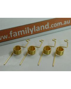 Team Atlas MH7-515 Brush Spring Gold (H) 180 degree 4pcs