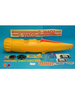 E Scale Waco AWA007Y Fuselage Set (Yellow)/Biplane