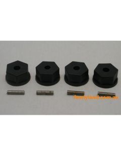 Acme 30025 Wheel Hex spacer & pin (4) (Condor 1/10)