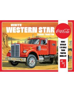 AMT 1160 White Western Star Semi Tractor (Coca Cola) 1/25