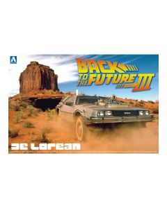 Aoshima 011874 Back To the Future Delorean Part III 1/24