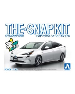 Aoshima 05416 The Snap Kit Toyota Prius (Super White II) 1/32