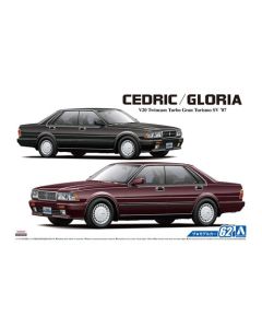 Aoshima 054833 Nissan Y31 Cedric/Gloria V20 Twincam Turbo Gran Turismo SV '87 1/24