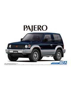 Aoshima 05697 Mitsubishi V24WG Pajero Metal Top Wide XR-II '91 1/24