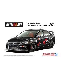 Aoshima 059876 Ralliart CZ4A Lancer Evolution X '07 (Mitsubishi) 1/24