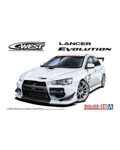 Aoshima 069295 C-West CZ4A Lancer Evolution X '07 (Mitsubishi) 1/24