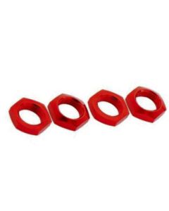 Arrma ARA310929 ALUMINUM WHEEL NUT 24mm (RED) (4pcs)