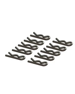 Arrma AR320209 SMALL BODY CLIP (BLACK) (10pcs) 1/10